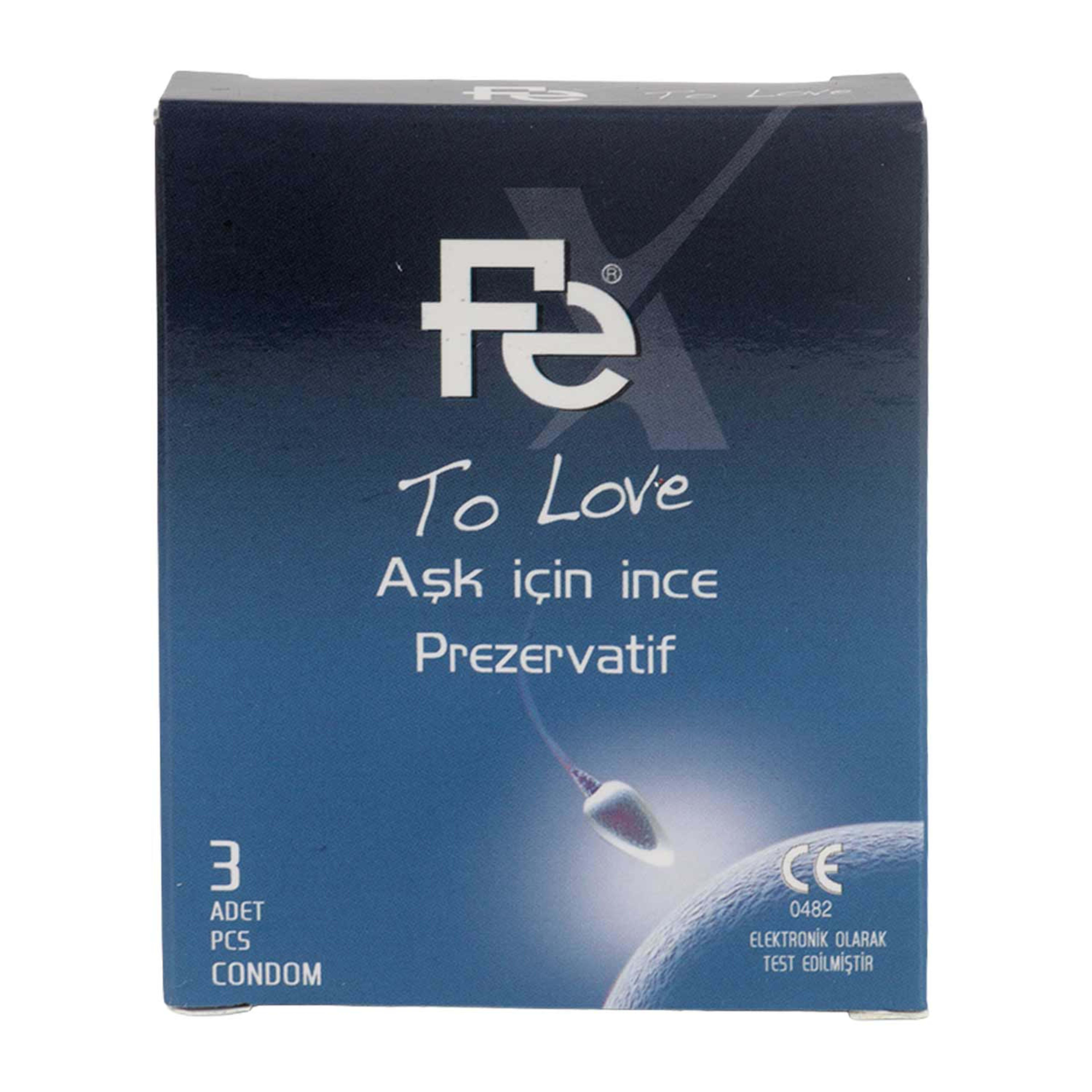 Fe to Love Condom 3pcs