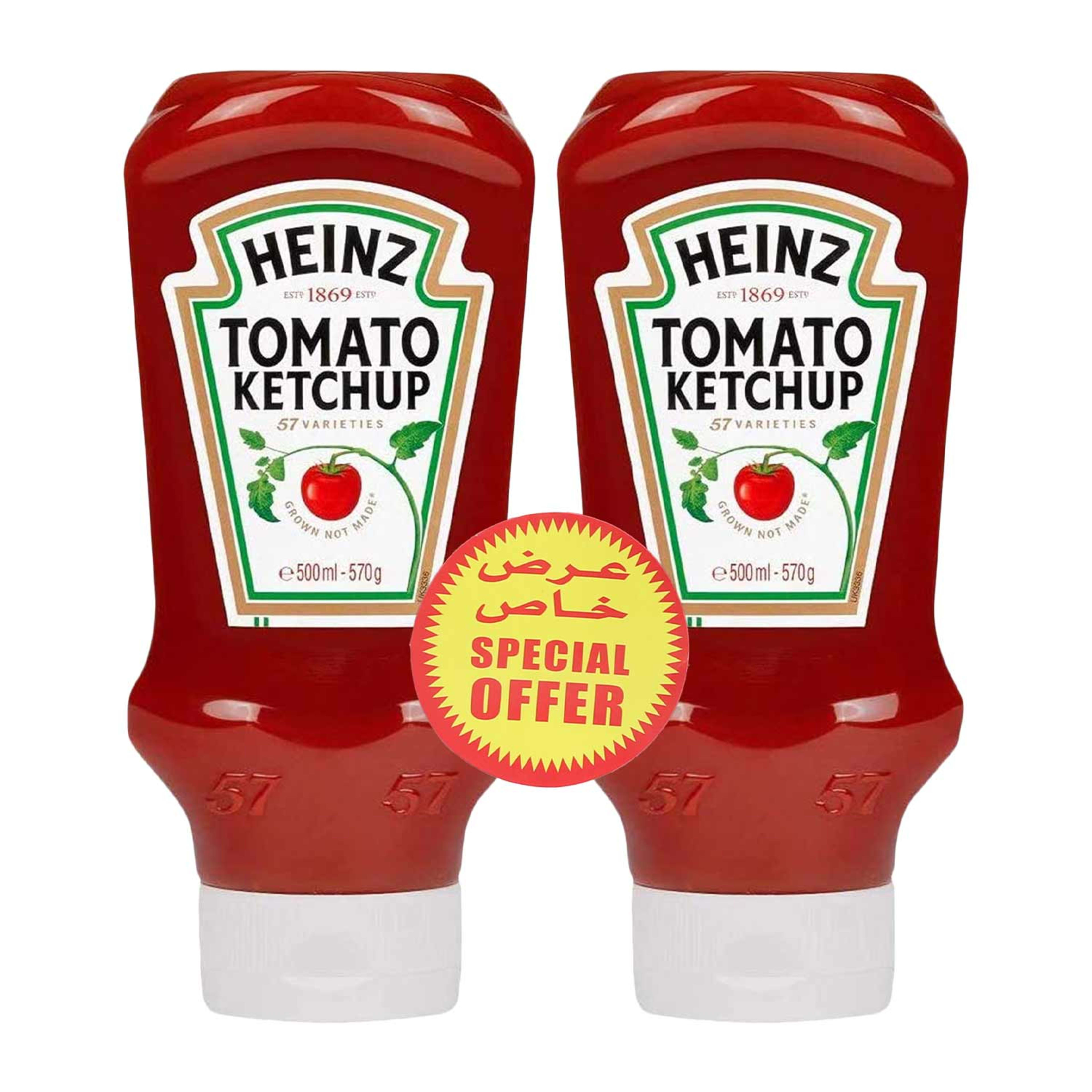 Heinz Tomato Ketchup 2x570gm Sp.offer