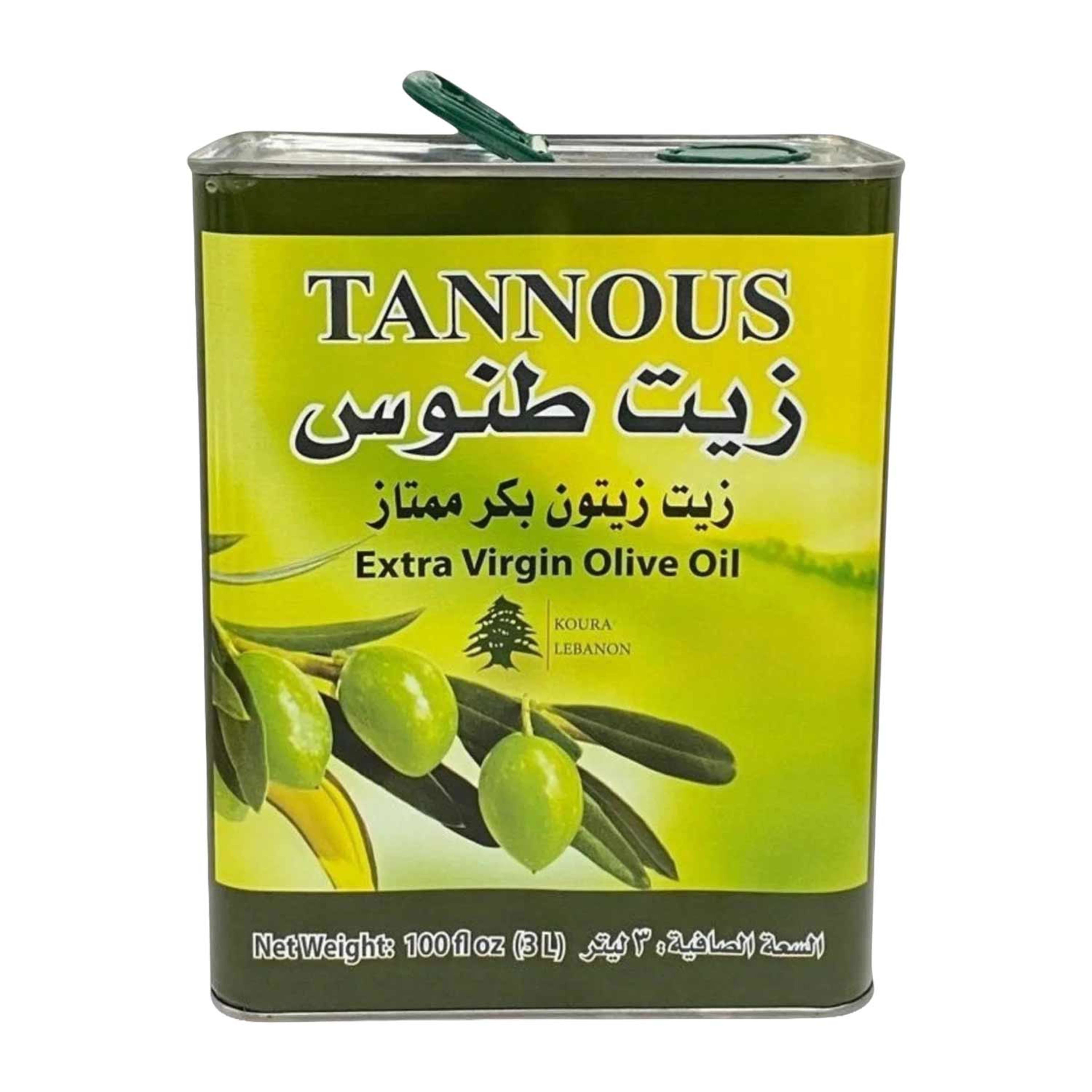 Tannous Extra Virgin Olive Oil 3ltr
