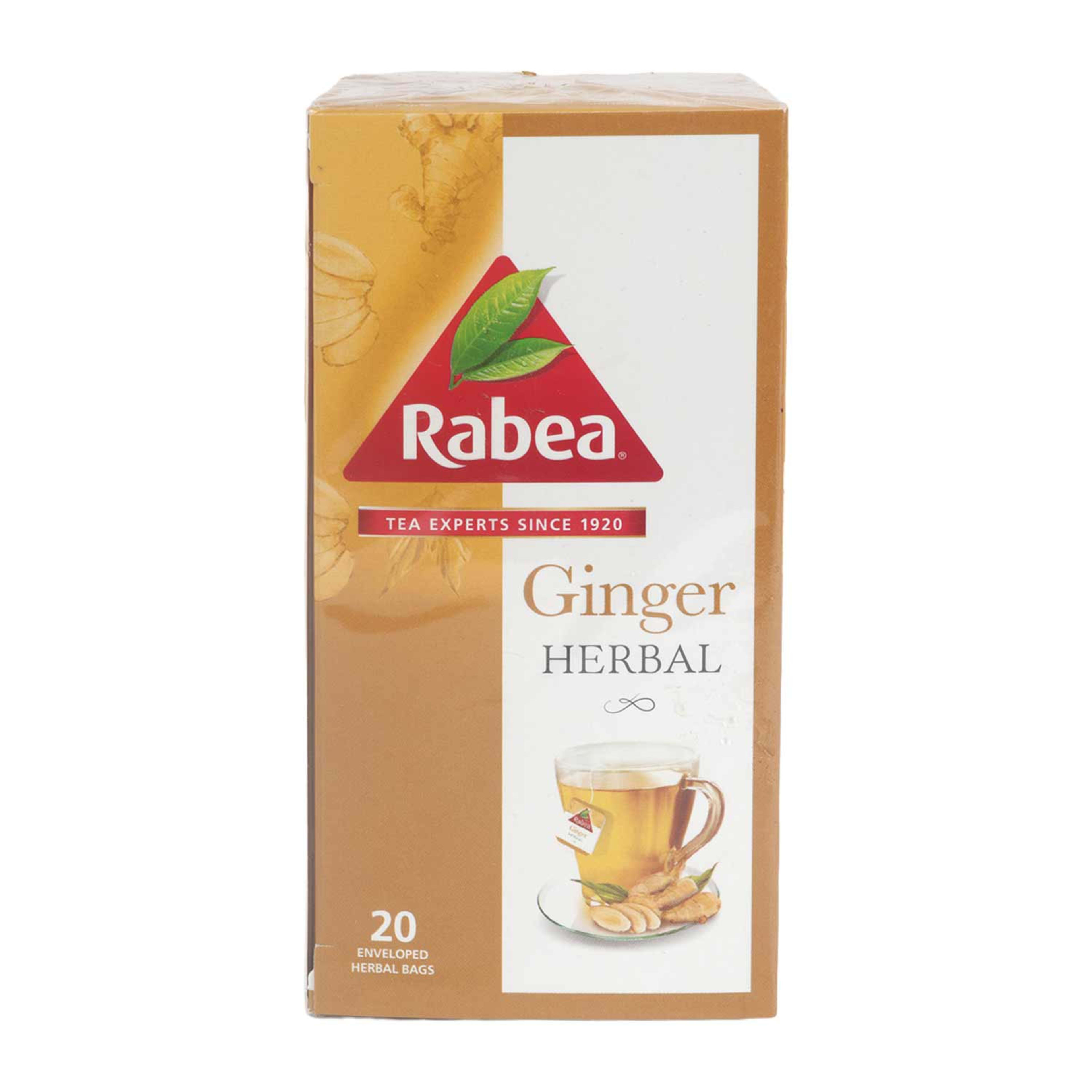 Rabea Ginger Herbal Tea Bags 20s 24gm