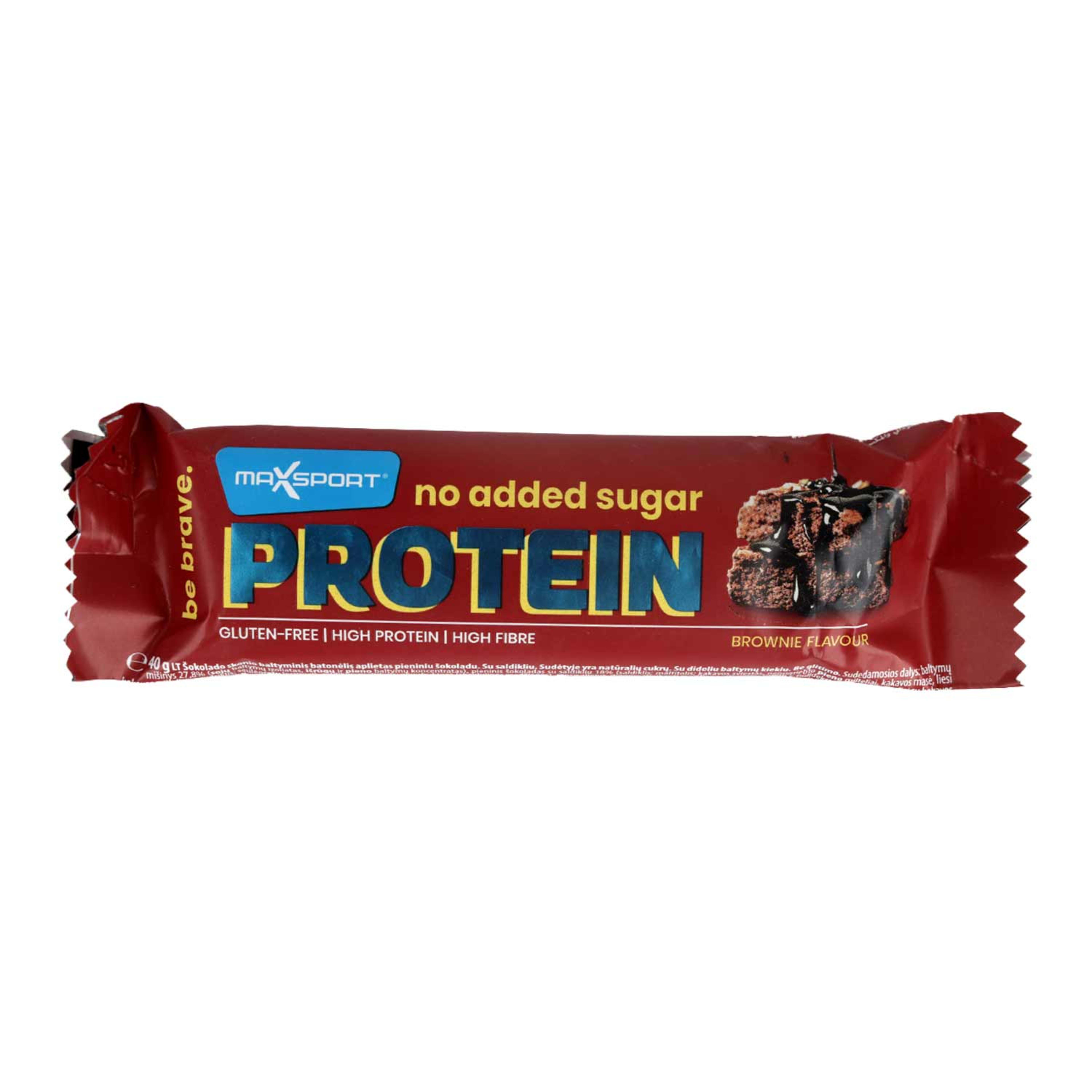 Max Sport Protein Bar Brownie Flavour 40gm