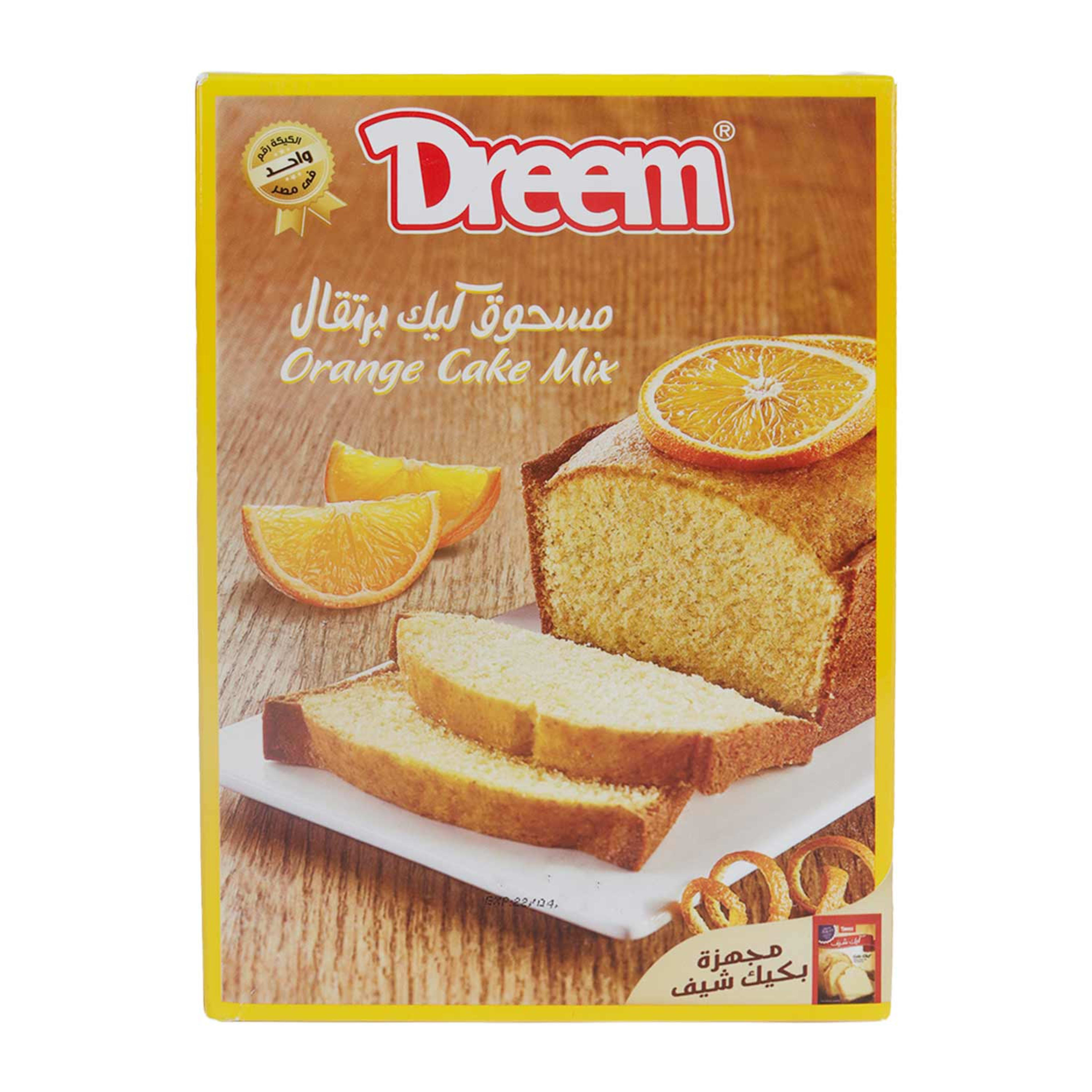 Dreem Orange Cake Mix 400gm