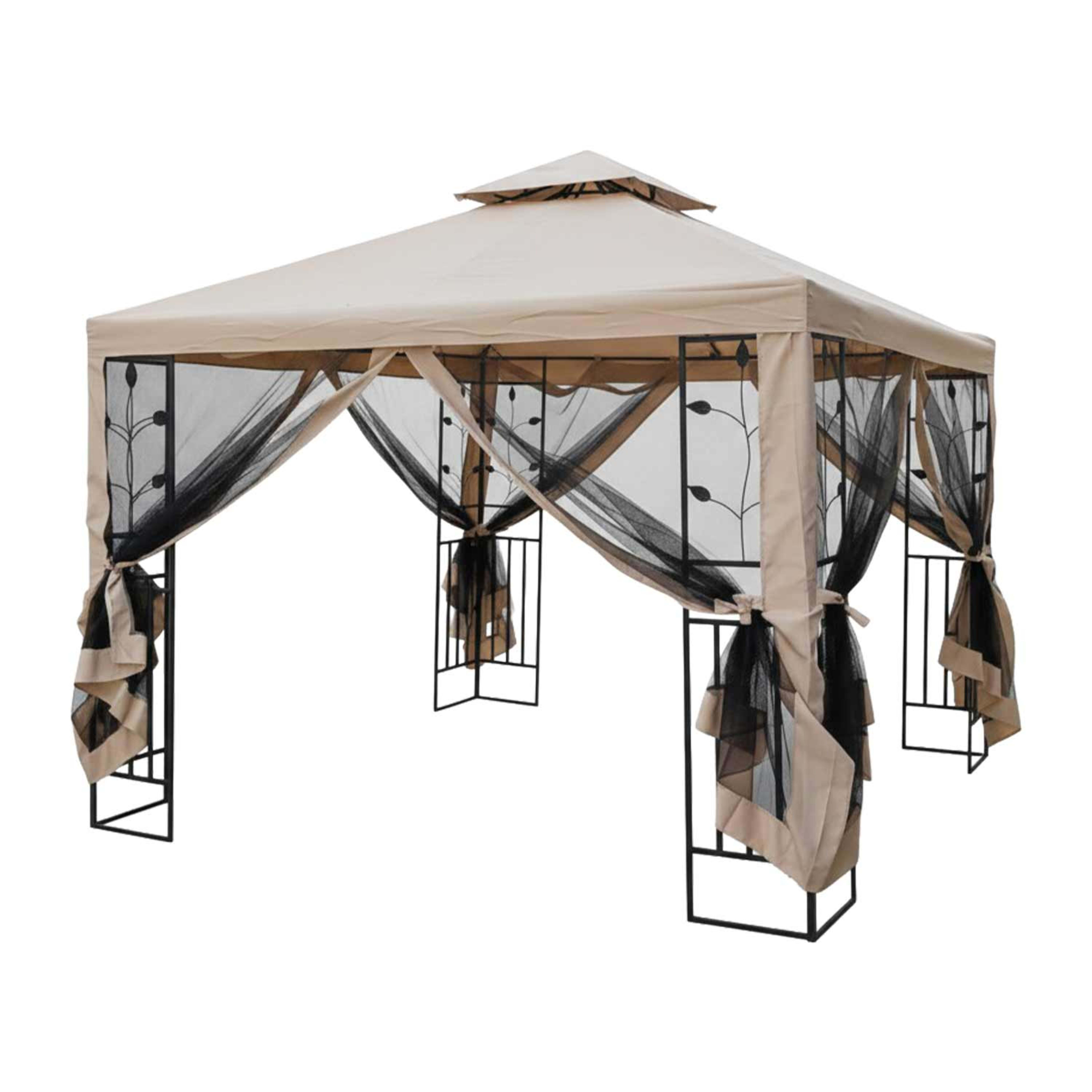 Grandala Premium Steel Leaf Gaz 3x3m Gbfc-33