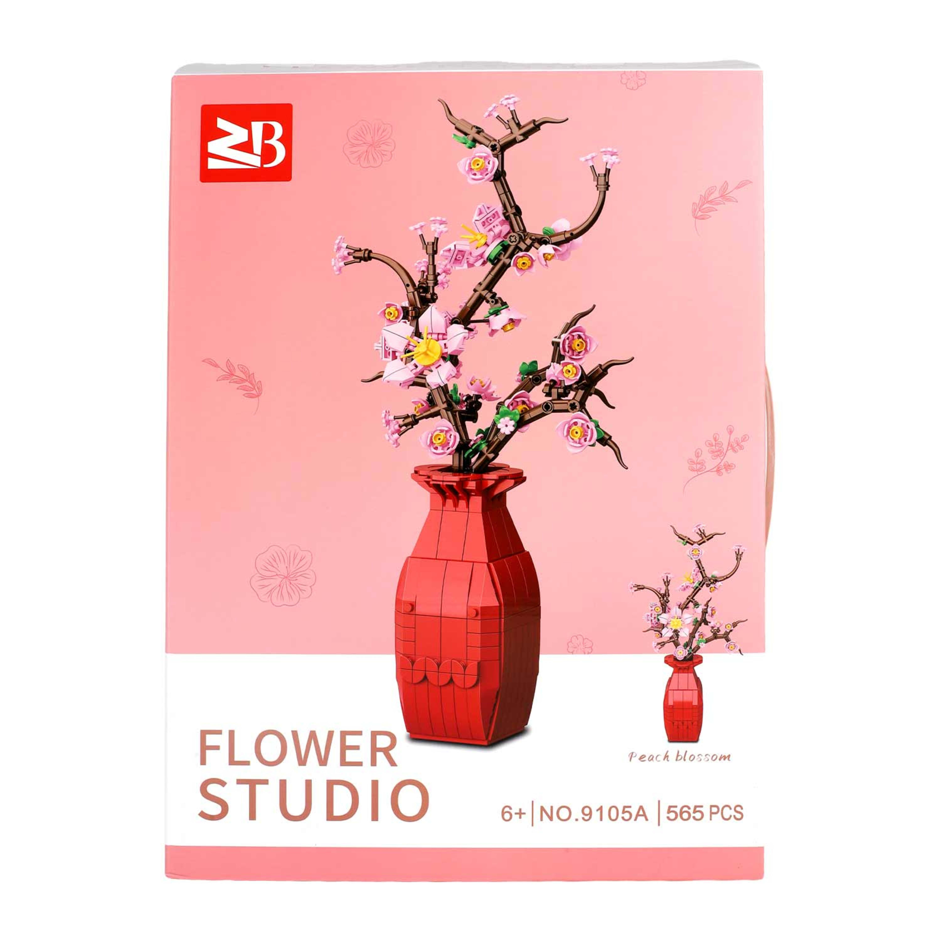 Zb Flower Studio Block Set Assorted 9102a/9105a/9114a
