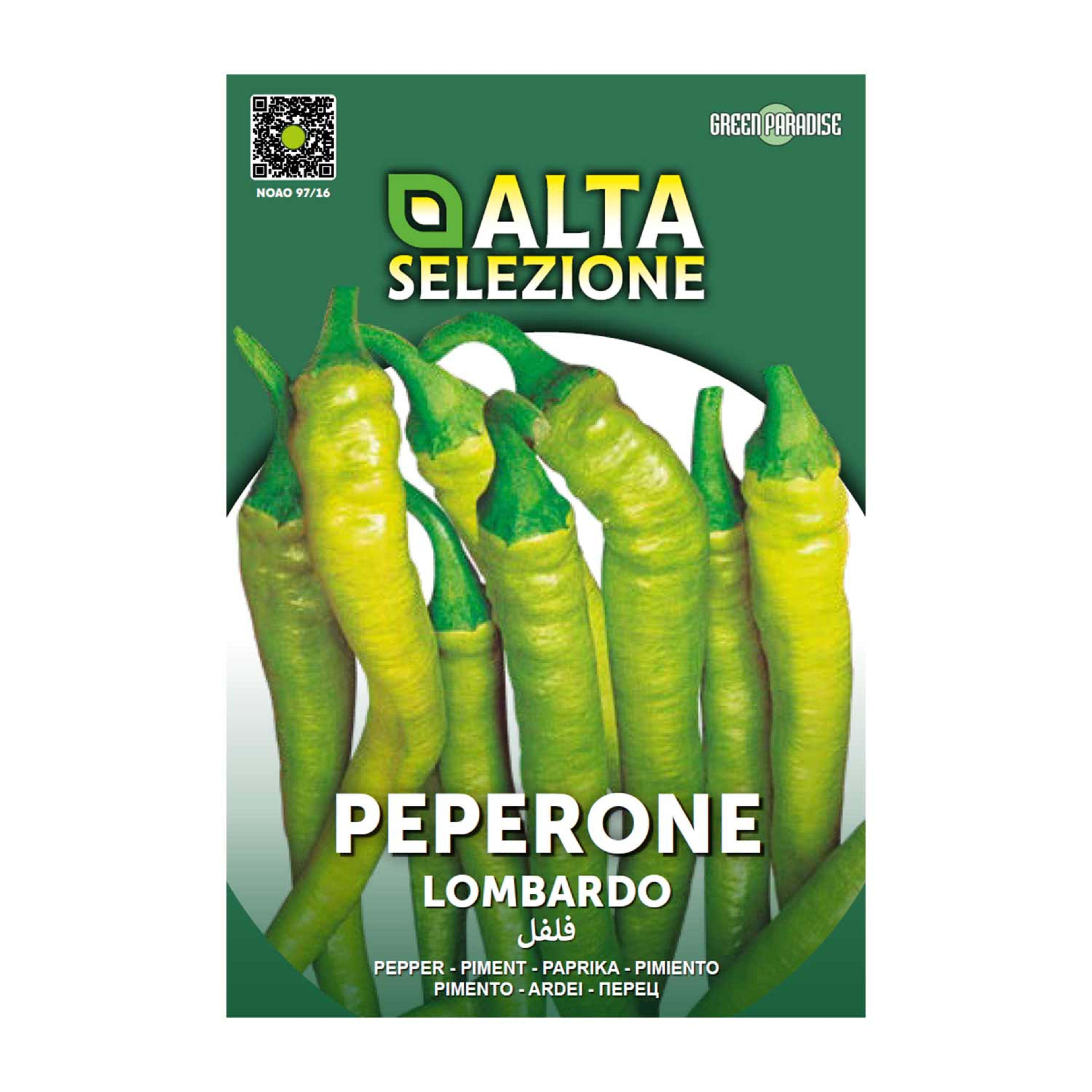 Green Paradise Selezione Peperone Lombardo(pepper) Aso 97/16