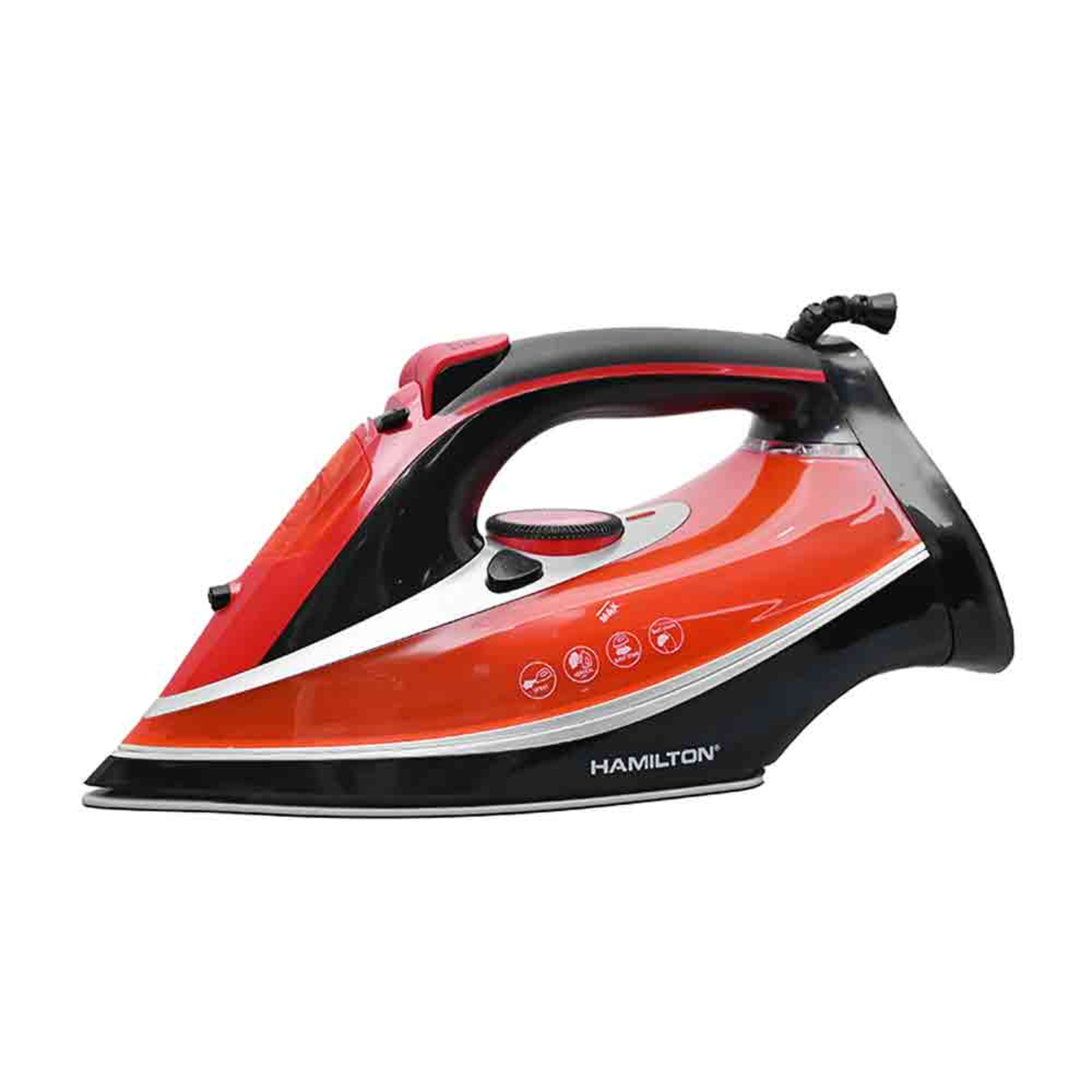 Hamilton Steam Iron Stainless Steel Sole Plate 2400w Ht36si