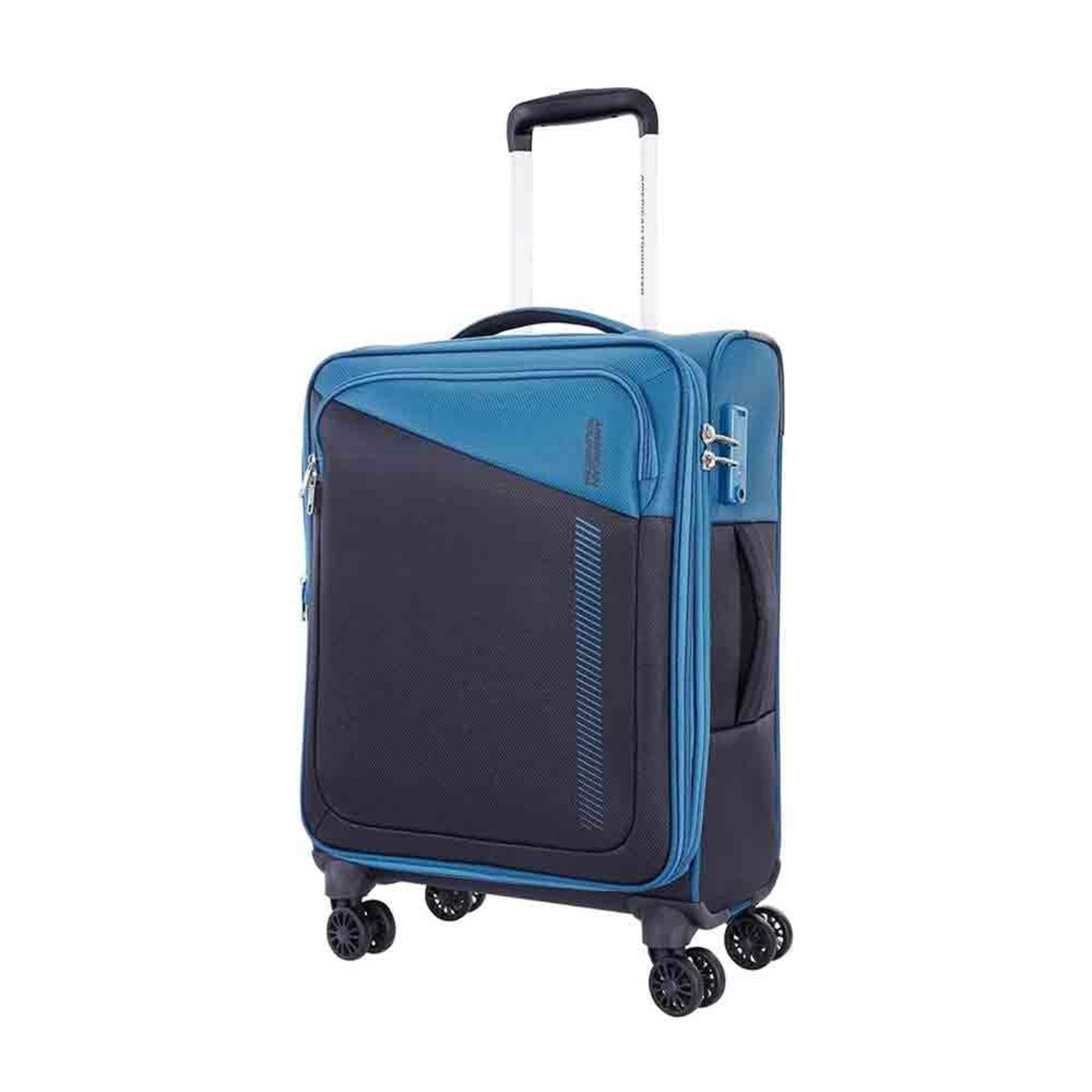 American Tourister Dashway Trolley Tsa Dark Blue/black 82cm Gat104lug04829