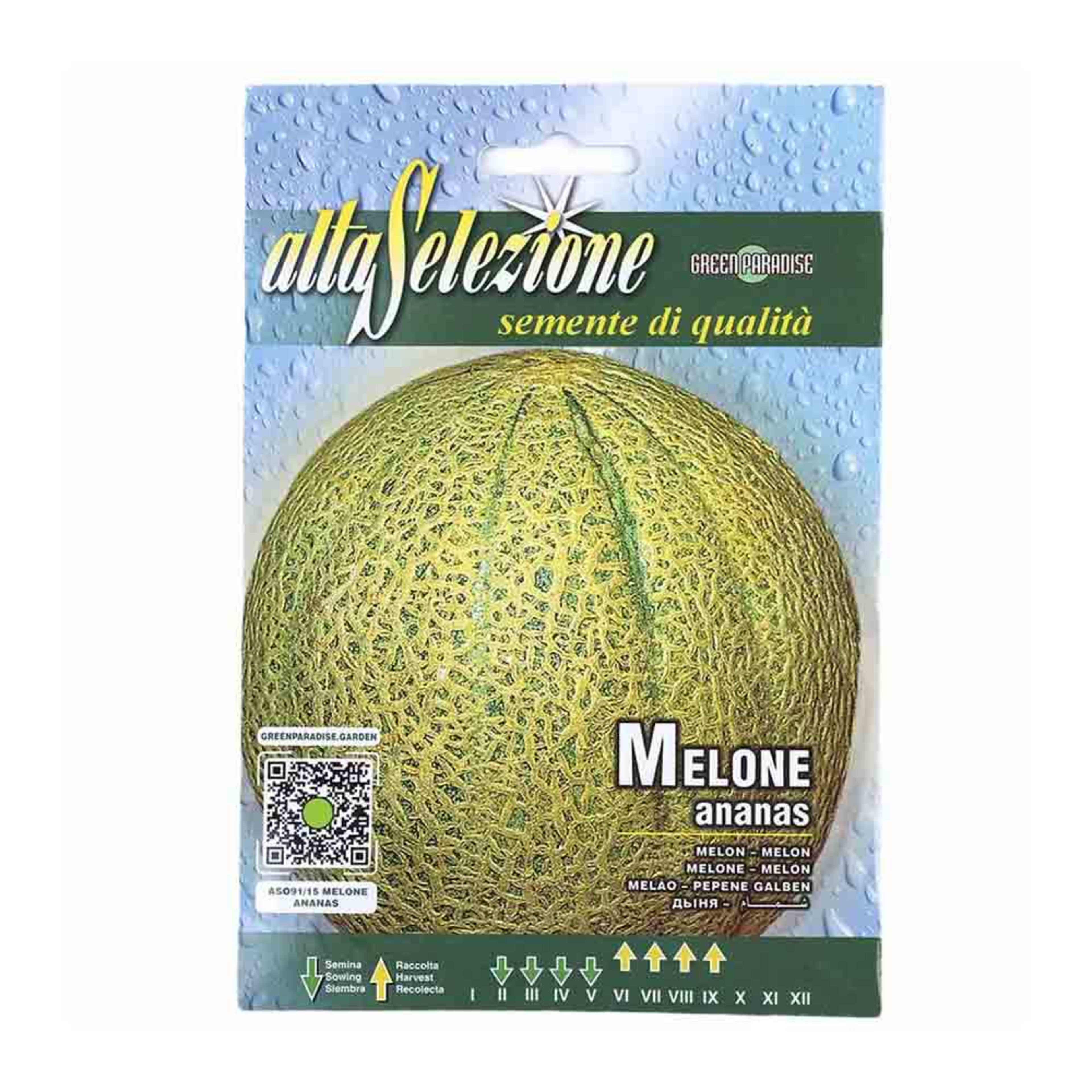Alta Selezione Melon Ananas 4gm #aso91/15