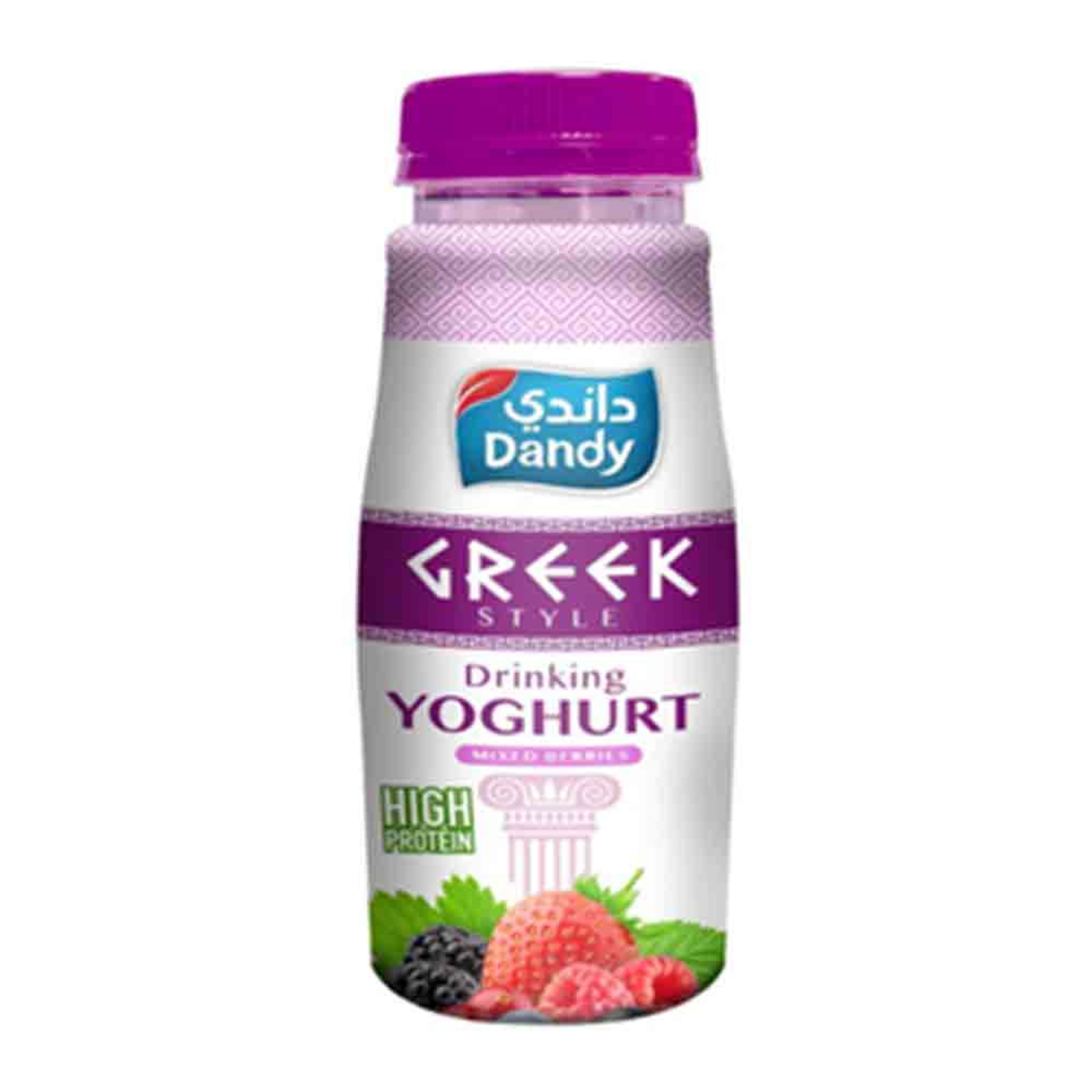 Dandy Greek Style Drinking Yoghurt Mixed Berries 300ml