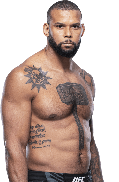 Thiago “Marreta” Santos Full MMA Record and Fighting Statistics