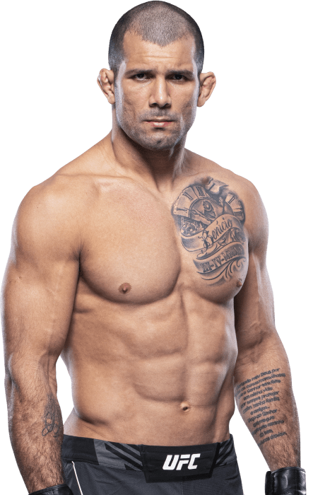Rodolfo “The Black Belt Hunter” Vieira Full MMA Record and Fighting Statistics