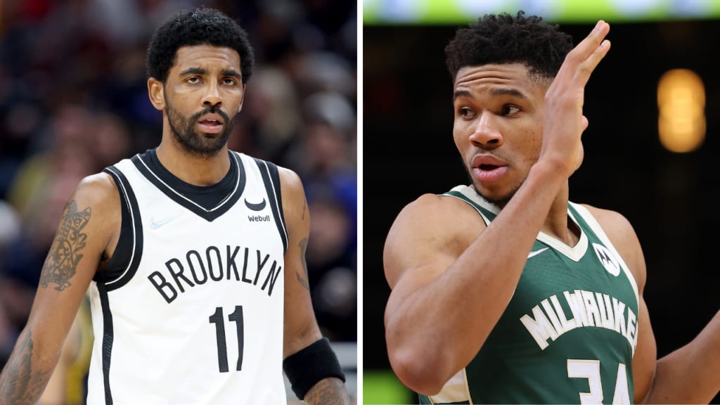 Kyrie Irving takes shot at Giannis for dirty play