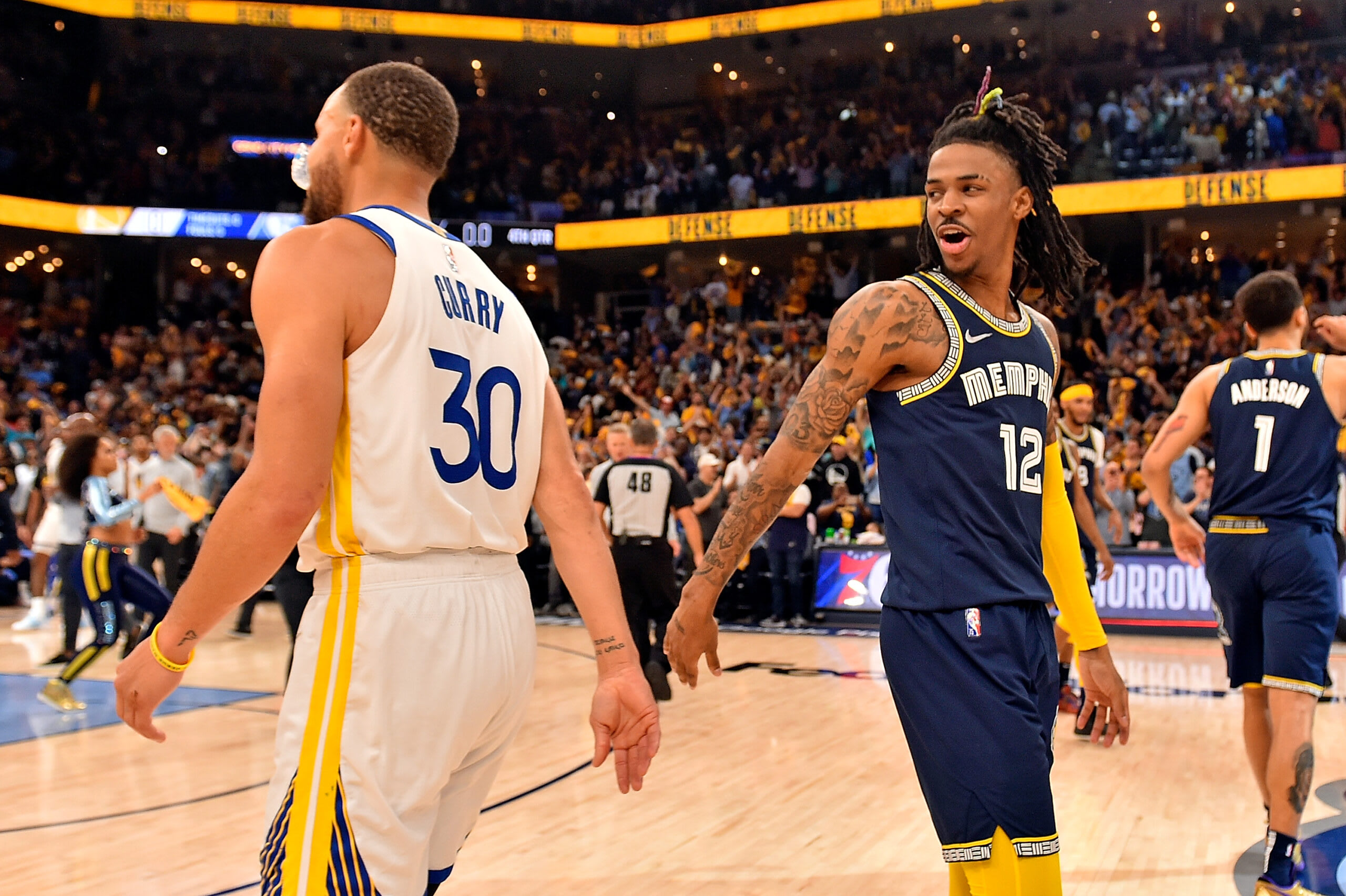 Steph Curry vs Ja Morant Clash of the guards The AllStar