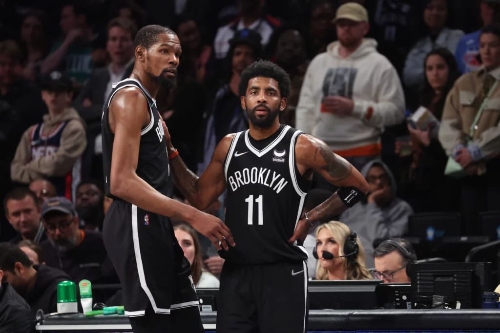 Kyrie Irving committing to Nets makes KD trade to Boston more likely Kyrie Irving committing to Nets makes KD trade to Boston more likely
