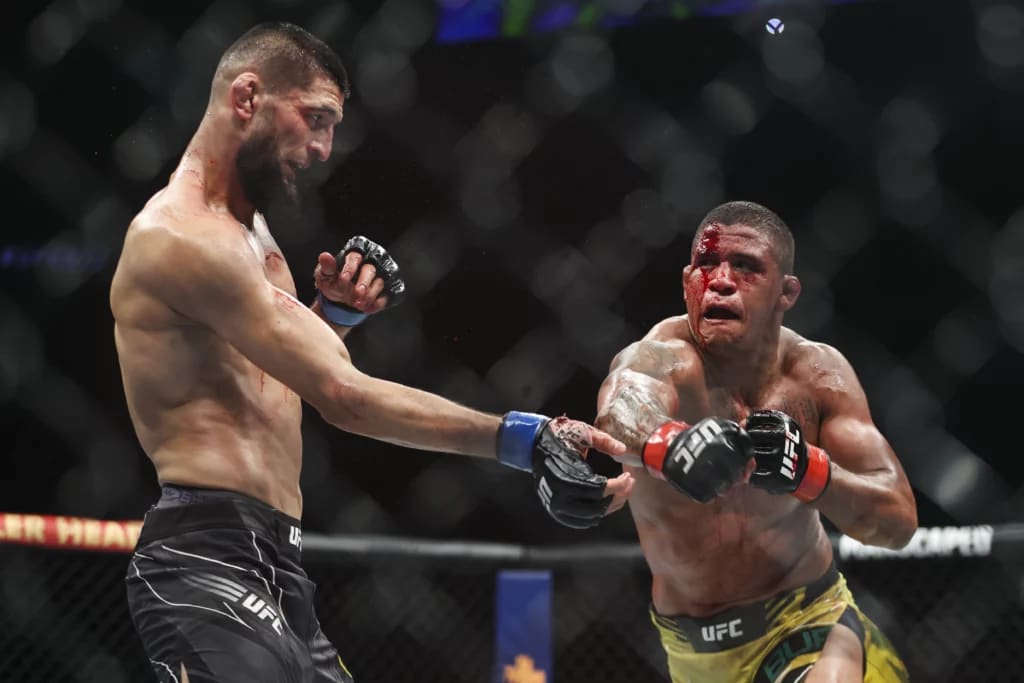 UFC 279: Gilbert Burns sees Khamzat Chimaev finishing Nate Diaz early  by TKO UFC 279: Gilbert Burns sees Khamzat Chimaev finishing Nate Diaz early  by TKO