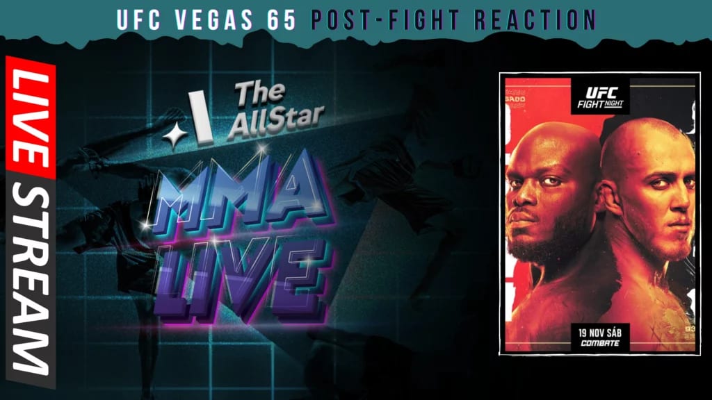 The AllStar MMA Live: UFC Vegas 65 Reaction, Recap