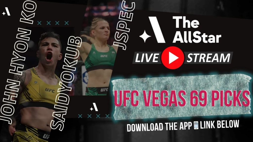 The AllStar MMA Picks Show: UFC Vegas 69 The AllStar MMA Picks Show: UFC Vegas 69