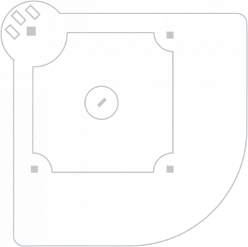 Line art – Baseball pitch Line art - Baseball pitch