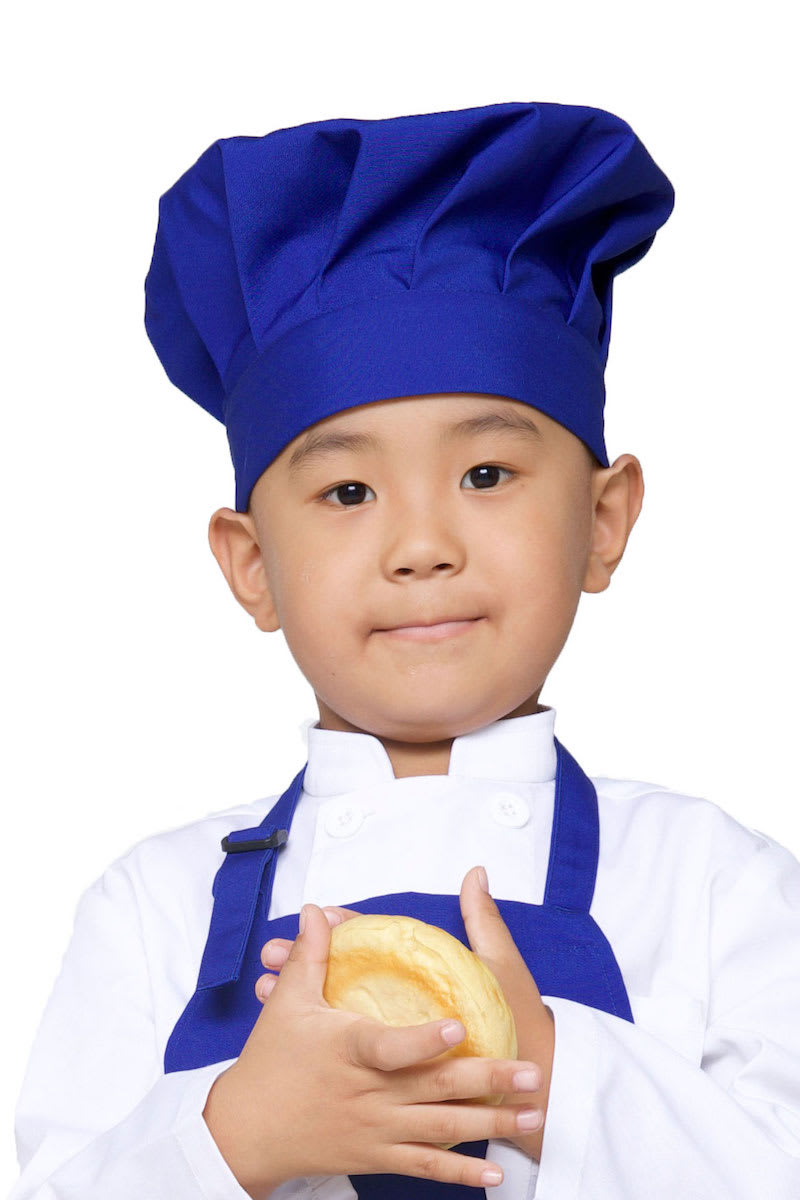 Blue Mini Chef Hat (MU494S) F&B Uniform