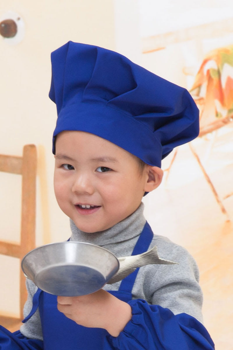 Blue Mini Chef Hat (MU494S) F&B Uniform