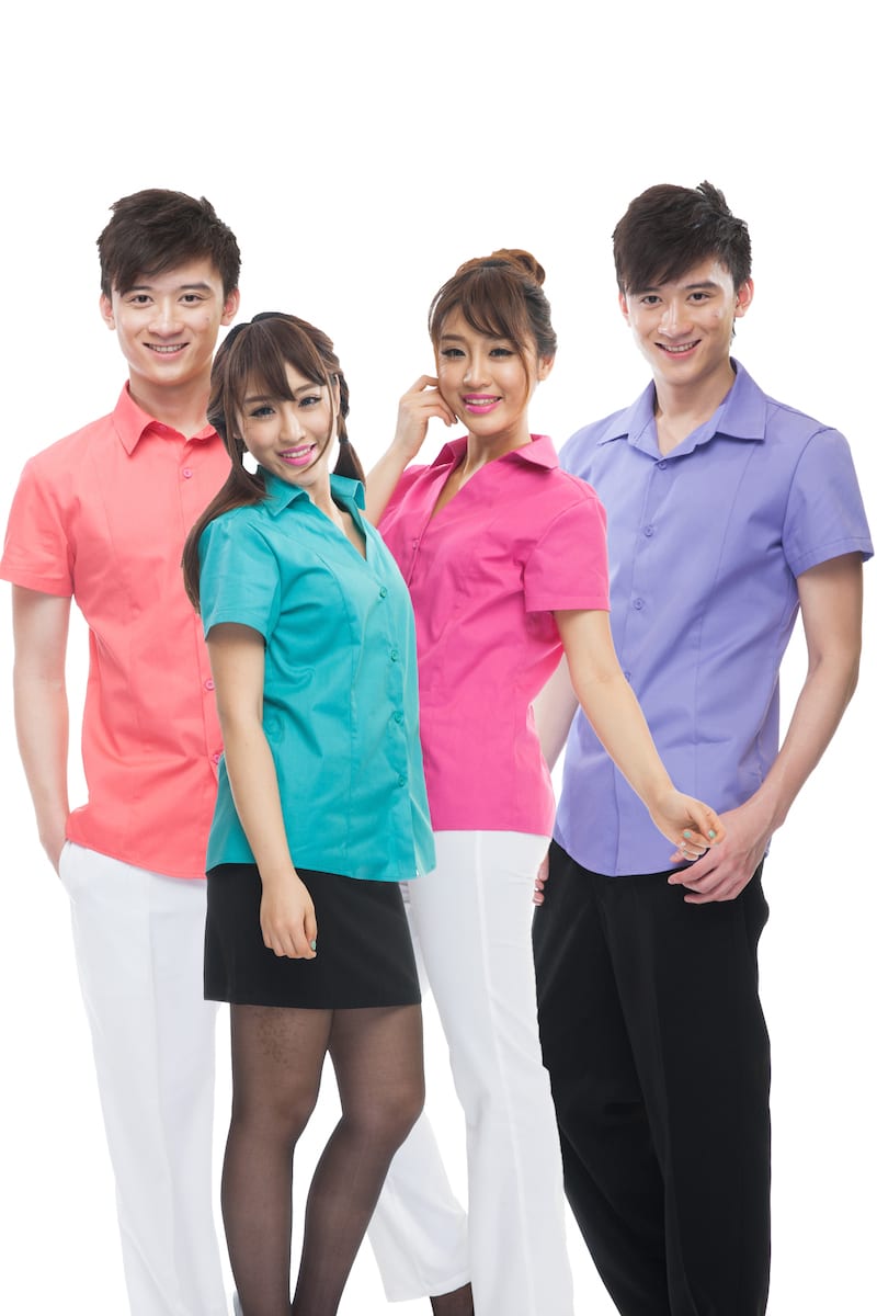 Colourful Short Sleeve Shirts (MM188D 