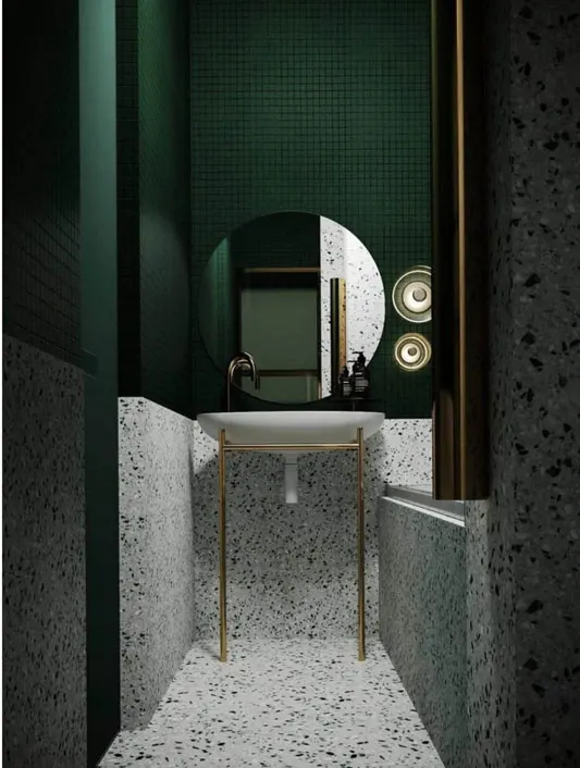 The Emerald Bathroom