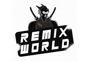 Remix world Logo da Rádio Remix world