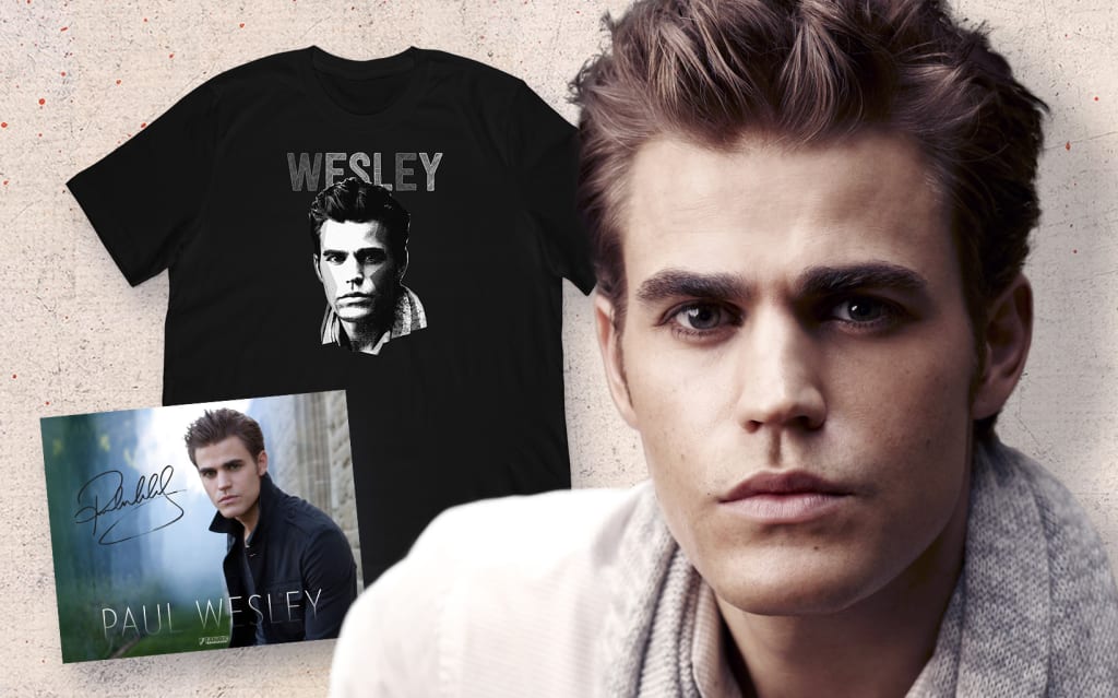 photo Wesley meet paul wesley from the vampire diaries