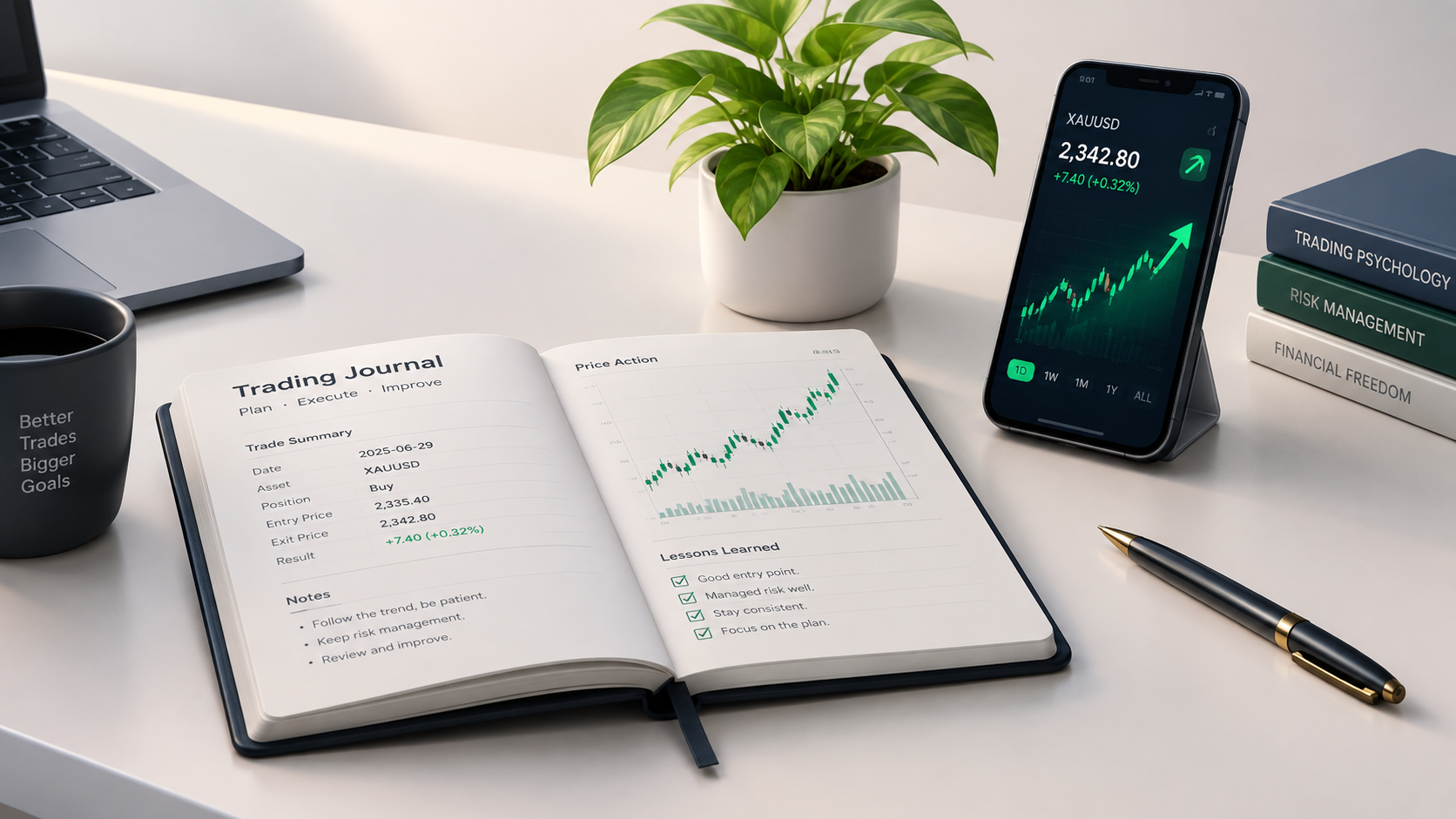 Trading Journal Bukan Sekadar Catatan Profit dan Loss