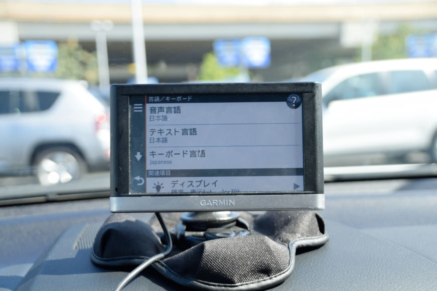 日本語カーナビ Alamo アラモレンタカー