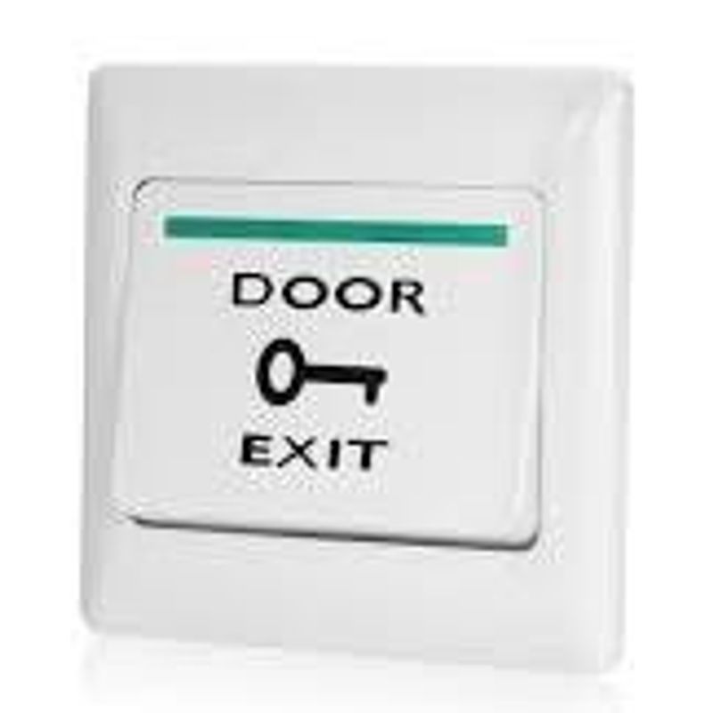 Standard Plastic Push-to-Exit Button