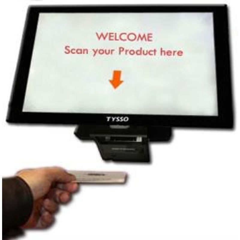 Tysso 15-inch Touch Screen Price Checker
