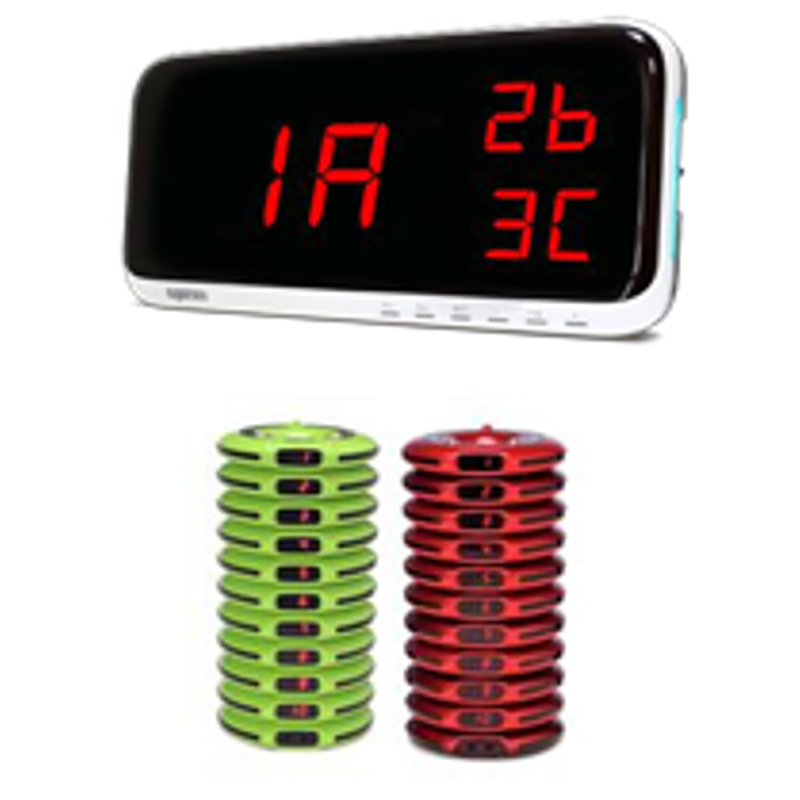 Syscall GP100 Coaster Guest Pager System (Set of 10)