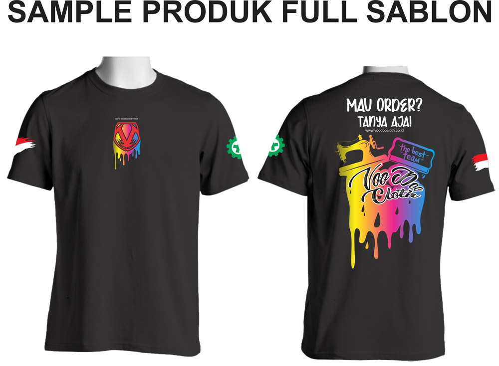 catton combed 24s full sablon