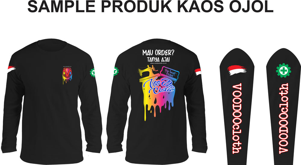 Kaos Oblong ojol