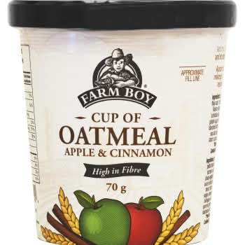 Farm Boy™ Apple Cinnamon Cup of Oatmeal (70 g)