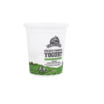 Farm Boy™ Organic Plain Yogurt (750 g)