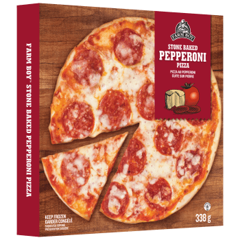 Farm Boy™ Pepperoni Stone Baked Pizza (338 g)