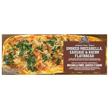 Farm Boy™ Smoked Mozzarella, Sausage & Bacon Stone-Baked Flatbread (420 g)