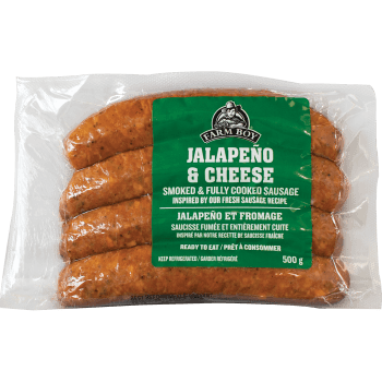 Farm Boy™ Smoked Jalapeno & Cheese Sausage (500 g)