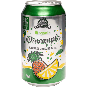 Farm Boy™ Organic Pineapple Sparkling Water (355 ml)