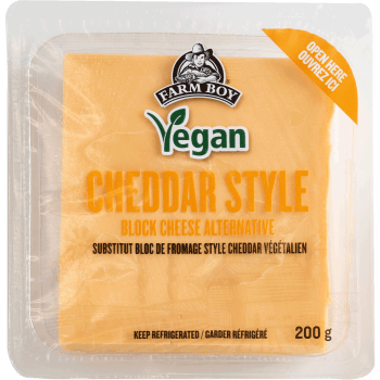 Farm Boy™ Vegan Cheddar-Style Block Cheese Alternative (200 g)