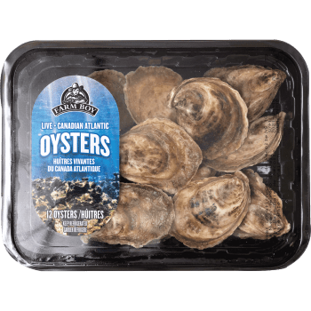 Farm Boy™ Live Canadian Atlantic Oysters (12 oysters)