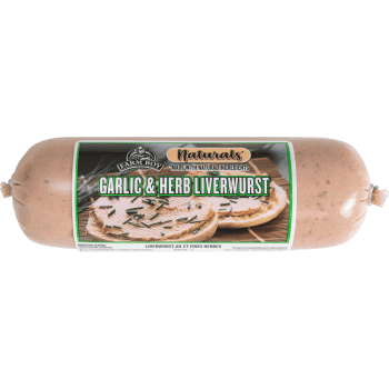 Farm Boy™ Naturals Garlic and Herb Liverwurst Chub (250 g)