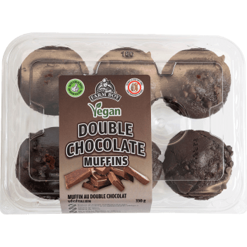 Farm Boy™ Double Chocolate Vegan Muffins (330 g)