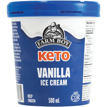 Farm Boy™ Vanilla Keto Ice Cream (500 ml)