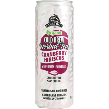 Farm Boy™ Cranberry Hibiscus Cold Brew Herbal Tea (355 mL)