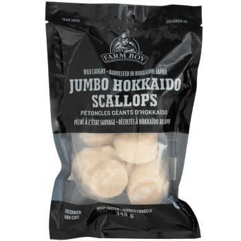 Farm Boy™ Hokkaido Jumbo Uncooked Scallops (340 g)