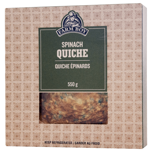 Farm Boy™ Spinach Quiche (550 g)