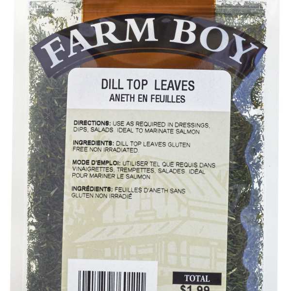 Farm Boy™ Dill Top Leaves (8 g)